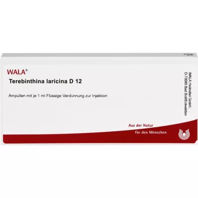 TEREBINTHINA LARICINA D 12 Ampuller, 10X1 ml
