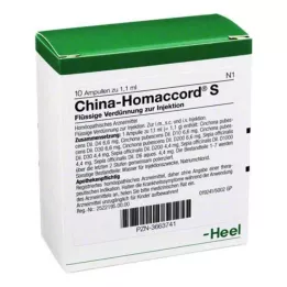 CHINA HOMACCORD S Ampuller, 10 st