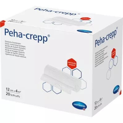 PEHA CREPP Fixeringsbandage 12 cmx4 m, 1 st