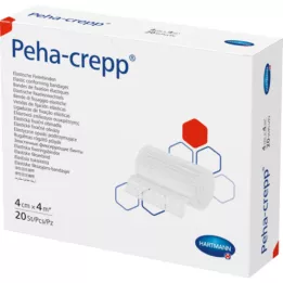 PEHA CREPP Fixeringsbandage 4 cmx4 m, 20 st