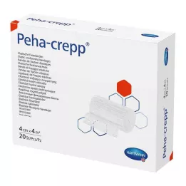 PEHA CREPP Fixeringsbandage 4 cmx4 m, 20 st
