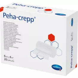 PEHA CREPP Fixeringsbandage 6 cmx4 m, 20 st