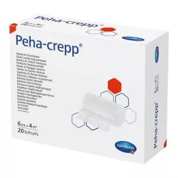 PEHA CREPP Fixeringsbandage 6 cmx4 m, 20 st