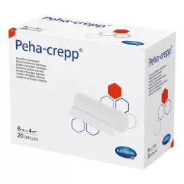 PEHA CREPP Fixeringsbandage 8 cmx4 m, 20 st