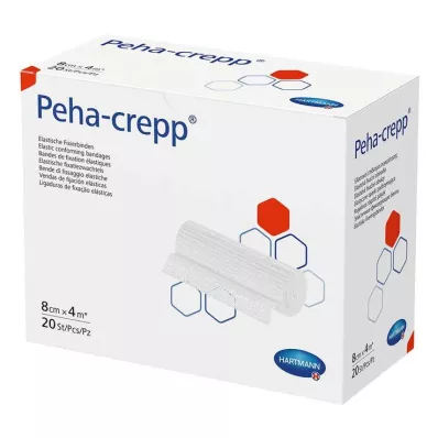 PEHA CREPP Fixeringsbandage 8 cmx4 m, 20 st PEHA CREPP Fixeringsbandage 8 cmx4 m, 20 st