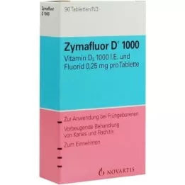 ZYMAFLUOR D 1 000 tabletter, 90 st