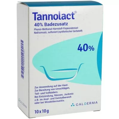 TANNOLACT Badtillsats, 10X10 g