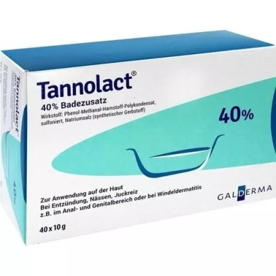 TANNOLACT Badtillsats, 40X10 g