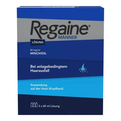 REGAINE Lösning för män, 3X60 ml