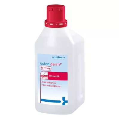 OCTENIDERM färglös antiseptisk vätska för huden, 1 l