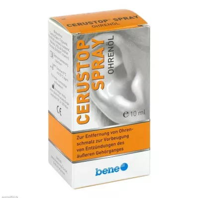 CERUSTOP Sprayolja för öron, 10 ml
