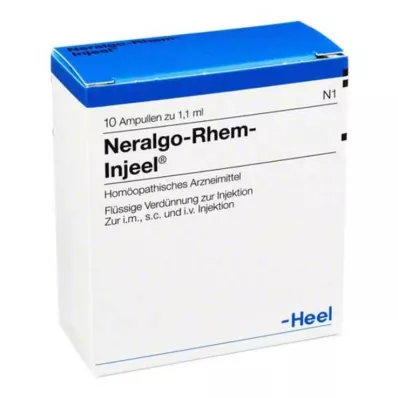 NERALGO Rhem Injeel Ampuller, 10 st NERALGO Rhem Injeel Ampuller, 10 st