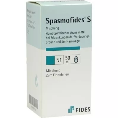 SPASMOFIDES S droppar, 50 ml