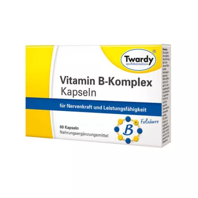 VITAMIN B KOMPLEX kapslar, 60 st