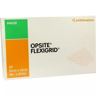 OPSITE Flexigrid transp.sårförband 10x12 cm steril, 50 st