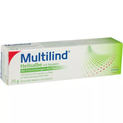 MULTILIND Salva med nystatin och zinkoxid, 25 g