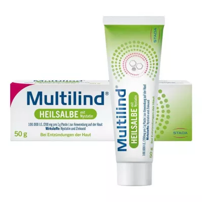 MULTILIND Salva med nystatin och zinkoxid, 50 g