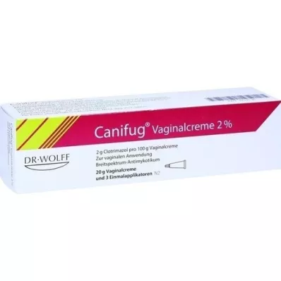 CANIFUG Vaginalkräm 2% m. 3 appliceringar, 20 g