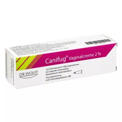 CANIFUG Vaginalkräm 2% m. 3 appliceringar, 20 g