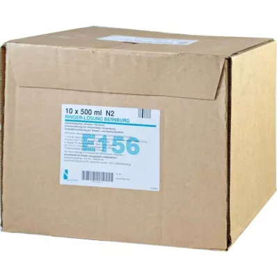 RINGER LÖSUNG Bernburg PE-Flaskor, 10X500 ml RINGER LÖSUNG Bernburg PE-Flaskor, 10X500 ml