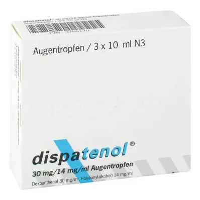 DISPATENOL Ögondroppar, 3X10 ml