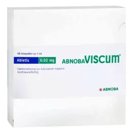 ABNOBAVISCUM Abietis 0,02 mg ampuller, 48 st