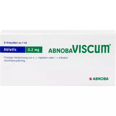 ABNOBAVISCUM Abietis 0,2 mg ampuller, 8 st