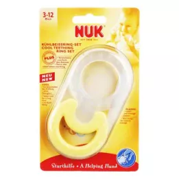 NUK Set med kylande bitringar, 2 st