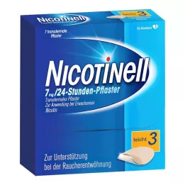 NICOTINELL 7 mg/24-timmars plåster 17,5 mg, 7 st