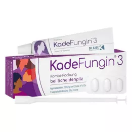 KADEFUNGIN 3 combip.20 g kräm+3 vaginaltabletter, 1 st