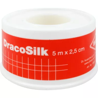 DRACOSILK Rullgips 2,5 cmx5 m, 1 st