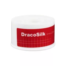 DRACOSILK Rullgips 2,5 cmx5 m, 1 st
