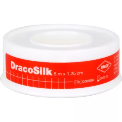 DRACOSILK Rullgips 1,25 cmx5 m, 1 st