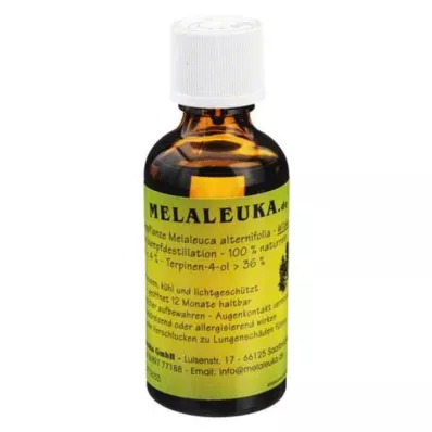 MELALEUKA Olja från ekologisk odling, 50 ml