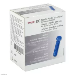 BEURER Sterila nållancetter, 100 st