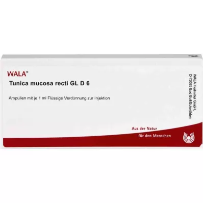 Tunica mucosa recti Gl D6 ampuller (10x1 ml) Tunica mucosa recti Gl D6 ampuller (10x1 ml)