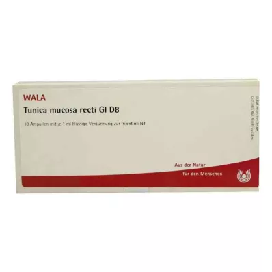 Tunica mucosa recti Gl D8 ampuller (10x1 ml) Tunica mucosa recti Gl D8 ampuller (10x1 ml)