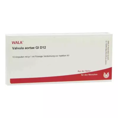 VALVULA aortae GL D 12 ampuller, 10X1 ml
