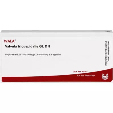 VALVULA tricuspidalis GL D 8 ampuller, 10X1 ml