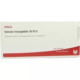 VALVULA tricuspidalis GL D 12 ampuller, 10X1 ml
