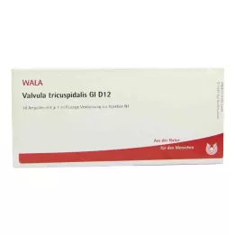 VALVULA tricuspidalis GL D 12 ampuller, 10X1 ml