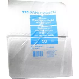 WASCHHANDSCHUHE Fleece 14,5x22 cm, 50 st