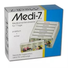 MEDI 7 medicin dos.f.7 dagar vit, 1 st