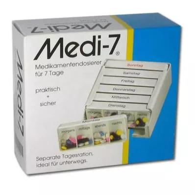 MEDI 7 medicin dos.f.7 dagar vit, 1 st MEDI 7 medicin dos.f.7 dagar vit, 1 st