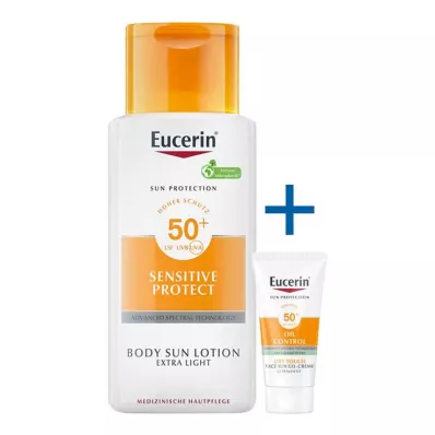 Eucerin Sun Lotion Extra Light LSF 50+, 150 ml Eucerin Sun Lotion Extra Light LSF 50+, 150 ml