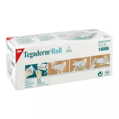 Tegaderm 3m gips 15cmx10m rulle 16006 (1 st) Tegaderm 3m gips 15cmx10m rulle 16006 (1 st)