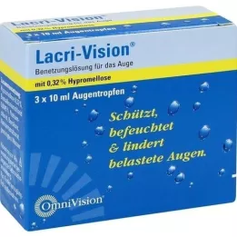 LACRI-VISION Ögondroppar, 3X10 ml