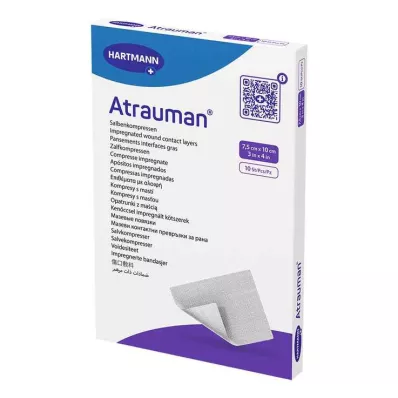 ATRAUMAN 7,5x10 cm sterila kompresser, 10 st