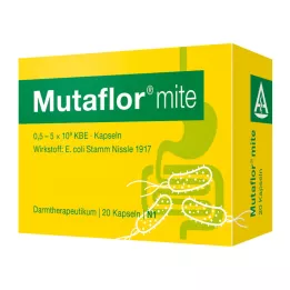 MUTAFLOR mite enteric-coated hårda kapslar, 20 st