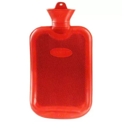 WÄRMFLASCHE Gummi 2 l dubbel lamell, 1 st WÄRMFLASCHE Gummi 2 l dubbel lamell, 1 st